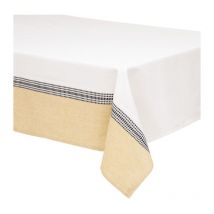 Nappe Déco Imprimée 'Dolly' 150x250cm Ocre