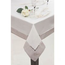 Nappe Emma 145x240 Cm Blanche