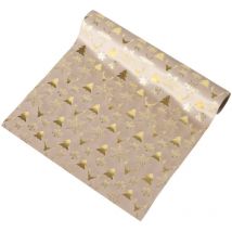 Nappe en polyester avec motif de Noël naina, 152 x 35 cm