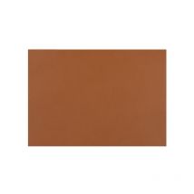 Nappe en soie terracotta
