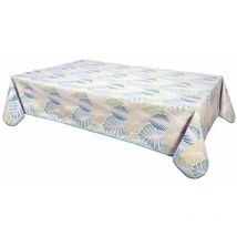 Nappe en toile cirée rectangulaire tropicale Palmier