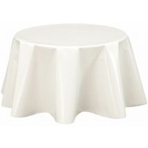 Nappe en toile cirée ronde design uni Joys