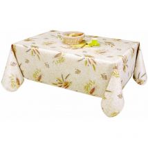 Nappe en toile cirée rectangulaire provençale Moisson