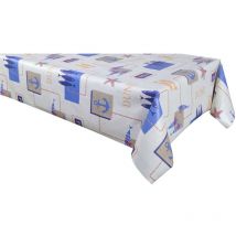 Nappe en toile cirée rectangulaire Dune