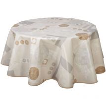 Nappe en toile cirée ronde Alma