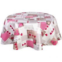 Nappe en toile cirée ronde Aspen
