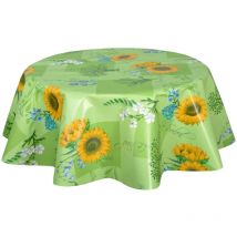 Nappe en toile cirée ronde Gap
