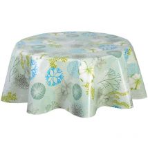 Nappe en toile cirée ronde Nofica
