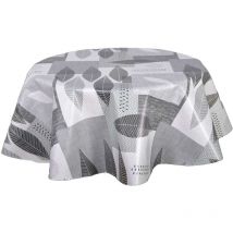 Nappe en toile cirée ronde Opus