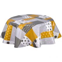 Nappe en toile cirée ronde Vyle