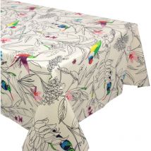Nappe enduction acrylique COLIBRI Rectangulaire 160x200 cm