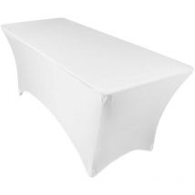 Jusch - Nappe extensible pour table rectangulaire - - Ivoire