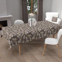 Nappe imprimée anti-tâches rectangle 140x300 cm ceres, par Soleil d'Ocre