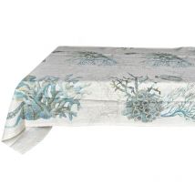 Nappe imprimée en polylin enduit 160 x 160 cm