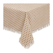 Nappe Imprimée 'Maha' 150x250cm Beige
