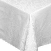 Nappe Jacquard spirale Carré 150x150 cm