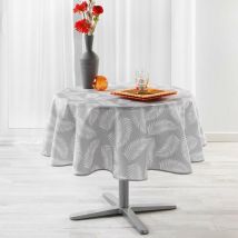 Nappe polyester Lifette tropicale grise