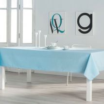Nappe en lin uni 140x225 cm Bleu de mer - Naturals