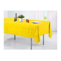 Nappe pour table en coton 150x200 en différentes couleurs Couleur: Jaune