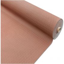 Emmevi Mv S.p.a. - Nappe Pvc Protect Table Moletton Doux Antidérapant AntiTaches Antichoc Marron - 140x160 cm