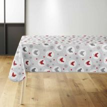 Douceur D'intérieur - Nappe rectangulaire 150x240 cm Suzette gris