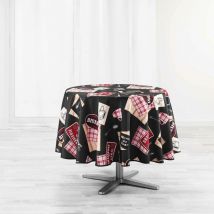 Nappe ronde au bistrot