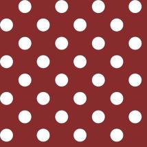 Nappe ronde Manhattan Venita rouge 150 cm – Imperméable – Mobilier d'intérieur – Longueur, Largeur, Matières