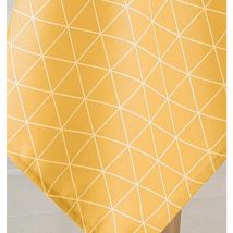 Nappe ronde 'Scandinave' Jaune tournesol 180 cm