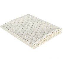 Nappe à motifs géométriques gold Rectangulaire