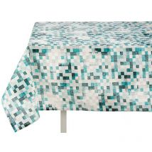 Nappe en toile antitache San Ignacio carrée 140x180cm collection KINVARA