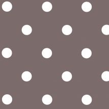 Nappe Toile cirée au mètre Lollypop Taupe