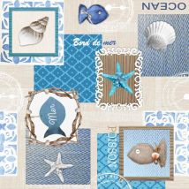 Nappe Toile cirée au mètre Marinella