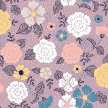 Nappe toile ciree au mètre Fleur de florentine
