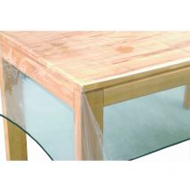 Nappe transparente en plastique Cristal