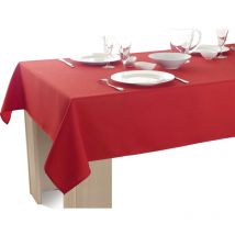 Nappe Unie Anti-taches Rouge - Rectangle 150 x 300 cm
