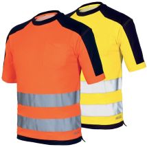 Industrial Starter - Camisa de trabajo de alta visibilidad hv T-Shirt 08186 - m - Amarillo