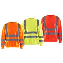 Blaklader - Sudadera de alta visibilidad 3341 hig-vis - xxxxl - Rojo