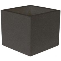 Moovere - narciso 50 Quadratischer Blumenkasten für den Innen- und Außenbereich für Pflanzen und Blumen Sehr witterungsbeständig. Hergestellt aus