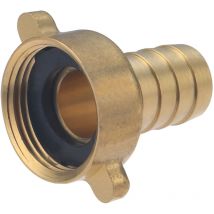 Aroz - Boquilla de Grifo de Riego Estriada Hembra 3/4 - Manguera Ø15 mm