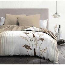 Parure de couette microfibre 240 x 260 cm - narjiss