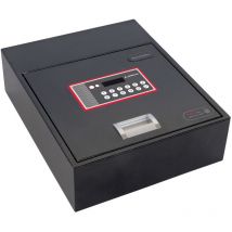 Basa 20000-S7 Cassaforte da installare mimetizzata sul fondo dell'armadio, apertura elettronica motorizzata, 11x31x38 cm, 11 l - Arregui