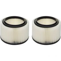 Sjqka - Nass-/Trockensaugerfilter, kompatibel mit Craftsman 17810/917810 Werkstattsaugern, Ersatz für 3- und 4-Gallonen-Staubsauger, 2er-Pack