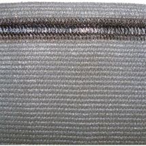 Nasser Sichtschutz - Natur - 200 G - Anthrazit - 3 X 1 M