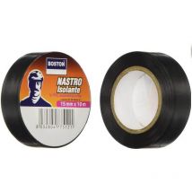 Nastro isolante mm. 15 x 10 mt - giallo/verde