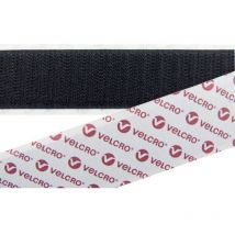 Velcro - E088020330F1825 Nastro a strappo da incollare Parte rigida (l x l) 25000 mm x 20 mm Nero 25 m