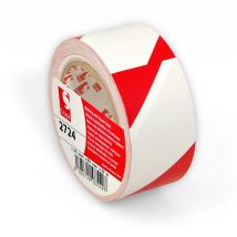Scapa - Nastro adesivo 2724 per segnalazione in zone di alto passaggio 50mm x 33MT rosso/bianco - giallo/nero Modello - Bianco/rosso