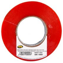 Nastro biadesivo trasparente ad alta adesione 19 mm x 50 m HPX UM1950