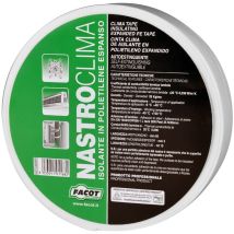 Nastro clima 50 mm x 10 m – Polietilene espanso reticolato – Isolamento termico aria condizionata