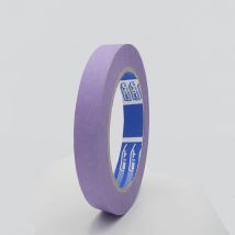 Nastro mascheratura viola in carta uso esterno resistente u.v. (80°C) taglia - 150mm x 50mt (2 rotoli)