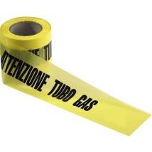 NAS - tro segnalazione segnaletica attenzione tubo gas tubazioni giallo 200 mt